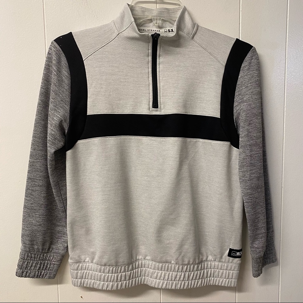 Michael Strahan Boys Pullover Gray Size Small
